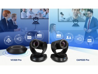 AVer переопределяет аудиовизуальное качество с помощью конференц-камеры CAM520 Pro и спикерфона VC520 Pro